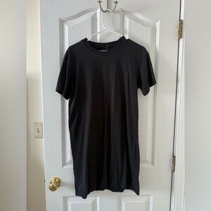 Madewell Black Short Sleeve Dress